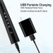 SEAGO Electric Toothbrush for Adults - Sonic 5 Modes Smart Timer IPX7 Waterproof Rechargeable with 3 Heads - Black SG-949 BLK - Buy Online on GoSupps.com