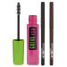 Maybelline New York – Intense eye makeup routine: duo Lasting Drama Eyeliner 36h Sugar & Black Out + Great Lash Mascara Blackest-black