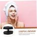 SOESFOUFU Face Brush Face Cleansing Brush Face Exfoliator Facial Cleansing Brush Exfoliator Face Scrub Facial Cleansing Brush for Blackhead Double Sided Silica Gel Scrubber 6.50X6.50X4.00CM Black - Buy Online on GoSupps.com