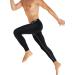 TELALEO Men's Compression Pants 4 Pack - Large Size | Sports Tights for Workout, Running, and Performance | Athletic Baselayer Leggings in Black - Buy Online on GoSupps.com