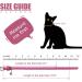 Pupeck Soft Leather Cat Collar Set - 2 Pieces with Bell for Kittens | Multiple Colors | Adjustable 22.1-26cm - Buy Online on GoSupps.com