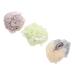 Mipcase 3pcs Bath Ball Bath Flower Bathing Accessories Tools for Kids Pouf Bath Bathing Sponge Bath Sponges for Shower Puffs Loofah Skin Cleaning Supplies Net Brush Pe Child Body