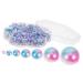 FOMIYES 1 Box Plum Blossom Nail Art Accessories Nail Decor Charm Nail Decoration Charm Nail Charms Nail Art Charms Plastic Purple Plum Bossom Pearl 10.30X10.30X2.50CM Purple