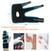 Buy Trigger Finger Splint & Wrist Brace - Adjustable Hand Splints for Straightening Fingers Left & Right Black & Blue - International Shipping - Buy Online on GoSupps.com