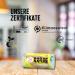 20L Organic Waste Bags with Handle - 56 Compostable & Biodegradable Bags Made in Germany Tear-Resistant Climate-Neutral | Available in 6L 10L 30L - Buy Online on GoSupps.com