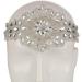 Ro Rox 1920s Bohemian Bridal Headband Great Gatsby Flapper Headpiece for Weddings Prom Evening Parties and more Crystal Headband Head Jewelry for Women Silver - Buy Online on GoSupps.com