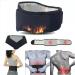 Buy Lumbar Support Belt with Heating - Adjustable Elastic Waist Strap for Daily Relief | Best Lumbar Heating Belt for Pain Relief | International Shipping - Buy Online on GoSupps.com