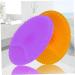 Silicone Body Shower Brush for Skin Massage - Purple - Buy Online on GoSupps.com