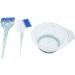 Homoyoyo Ensemble Pinceau Et Bol De Coloration Pour Cheveux 3 Pi ces Taille Moyenne Poils Souples Transparent Pour Teinture Capillaire Usage Professionnel Et Maison - Buy Online on GoSupps.com
