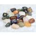 Crocon Mix chakra Rune tumble shape gemstone rune with Elder Futhark Alphabet Engraved | 25 pcs runes set | Crystal Divination Healing Chakra Reiki | with a pouch| Size : 25-30 mm - Buy Online on GoSupps.com