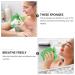 Healifty 2pcs Bath Sponge Set - Dead Skin Remover & Kids Shower Brush - Loofah Bath Brush for Spa and Body Care - Buy Online on GoSupps.com
