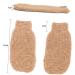 Beaupretty 2pcs Scrub Gloves & Spa Miss Sponge Mat - Eco-Friendly Ramie Jute for Exfoliating & Skin Care - Buy Online on GoSupps.com