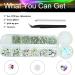 AB Nail Rhinestones Kit | 60Pcs Assorted Gems & Flatback Stones for Nail Art, Faces, Body & Crafts - Buy Online on GoSupps.com