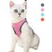 Lianzimau Adjustable Soft Cat Dishes & Ultra-Light Running Vest for Kittens - Escape Protection Padded Pink (1 Pack) - Buy Online on GoSupps.com
