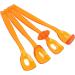 Buy Tongue Muscle Trainer Set - 4-Piece Rehabilitation Training for Teens | Speech Aid & Lip-Tongue Training Spoon - Orange - Buy Online on GoSupps.com