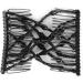 Women Girl Magic Easy Hair Beads Slide Stretchy Comb Clip Stretchable Hairpin Double Slides Hair Combs for Women Ladies Girls (BLACK) - Buy Online on GoSupps.com