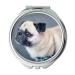 Mirror Travel Mirror Animal Dog Leash Pet Pug Canine Pocket Mirror portable mirror