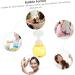 Ciieeo Flower Sparkling Bottle - Milk Cleansing Milk Facial Bubble Maker Tool | Foamer Device Cup | Yellow 9.7x9.7x16.3cm - Shop Internationally - Buy Online on GoSupps.com