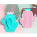 Professional Small Portable Cactus Manual Reusable Face Scrubber Cleanser Brush Silicone Facial Cleansing - Buy Online on GoSupps.com