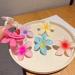 hgnxa Girl Flower Plumeria Hair Clip Sweet Handmade Cute Hair Duckbill Clip Headwear Hair Headwear for Women Girl Combination - Buy Online on GoSupps.com
