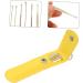 Healifty Ear Cleaning Tool Set - Silicone & Stainless Steel Ear Pick Remover for Earwax Removal - Golden 11.5X2.7X1cm - Buy Online on GoSupps.com