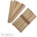 Vanity UK Waxing Spatulas (200 Pcs) Salon Professional Quality Disposable Wooden Sticks Suitable for Warm and Hot Wax Applicator for Body Hair Removal Flat Round End 200 Spatulas - Buy Online on GoSupps.com