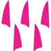M.SJUMPPER ARCHERY Pink Arrows 3 Inch Feathers (36 Pack) - Buy Online on GoSupps.com