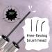 Waterproof Black Mascara for Thin and Short Eyelashes Small Brush Mascara Long Lasting Smudge-Proof Voluminous Eyelashes Gift (1pc) - Buy Online on GoSupps.com