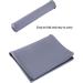 Hubulk Dog Feeding Mat - Silicone Pet Food/Water Bowl Placemat - Spill Proof, Non-Slip, Waterproof Tray - 19x12x0.5 Grey - Buy Online on GoSupps.com