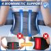 BigAlex Back Brace for Lower Back Pain Relief | Adjustable Lumbar Support Belt for Men & Women - Easy Fit with Metal Stays (L-Waist: 35-42 - Buy Online on GoSupps.com