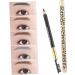 SOESFOUFU 4 Pcs Makeup Eyebrow Pencils Professional Eyebrow Pencil Black Eyeliner Pen Eyebrow Filler - Buy Online on GoSupps.com