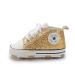 BAIELey walk in the clouds Baby Boys Girls Infant Canvas Sneakers High Top Lace up Bling Sequins Soft Sole Newborn First Walkers Shoe 0-6 Months Gold