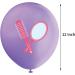 Spa Makeup Cosmetics Balloons Bouquet - 12pcs for Birthday & Bridal Shower Decor - Buy Online on GoSupps.com