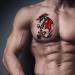 Large Dragon Temporary Tattoo Stickers - Set of 10 Sheets for Men, Women, and Teens - Realistic Black Tribal Totem Dragons - Body Art Sleeve Tattoos - Buy Online on GoSupps.com