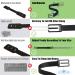 Adjustable Black Mask Extender Straps for Back of Head & Ear - Mask Strap Hooks - Buy Online on GoSupps.com