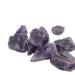 1pc/100g Natural Bulk Raw Stone Dark Amethyst Irregular Natural Rock Purple for Specimen Collection Garden Decor ZJGIDTEM (Color : 1pcs Size : 3-5cm) 3-5cm 1pcs