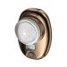 Gradient Space Stone Gradient Mini Shaver Upgrade Mini Electric Shaver Portable Electric Shaver for Men Women Travel Pocket Size Washable Electric Razor with LED Power Display (Gold)