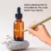 Amber Glass Dropper Bottles 1oz - Pack of 12 for Essential Oils and Serum - Buy Online on GoSupps.com