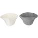 ANGGREK Sauna Bath Hat - Water Absorbent Felt Hat for Men & Women | Comfortable Head Protection in White & Gray - Buy Online on GoSupps.com