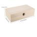 Wood Essential Oil Organizer - Aromatherapy Stand & Storage Box for 25 Fragrance Oils Jewelry & Treasures - 10.83x5.91x0.27 - Buy Online on GoSupps.com
