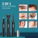2023 Professional 3-in-1 Hair Shaver Kit for Men | Painless Ear Nose & Body Groomer | Dual-Edge Trimmer & Easy Cleansing - Buy Online on GoSupps.com