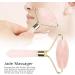 Buy 01 Pink Jade Roller | Natural Beauty Roller for Skin Rejuvenation & Wrinkle Reduction for Women - Buy Online on GoSupps.com