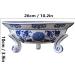Fruit Basket Bowl Fruit Bowl New Chinese Style Round Ceramic Fruit Plate Home Living Room Kitchen Decoration Retro Porcelain Fruit Dish Candy Bowl Fruit Bowls (Size : C) - Buy Online on GoSupps.com