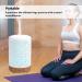 HOMNAS 100ML Ceramic Essential Oil Diffuser | Aromatherapy Cool Mist Humidifier with Auto Shut-Off - Ideal for Home, Office, and Baby Nursery - Buy Online on GoSupps.com