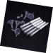 Empty Refillable Bottle 10 pcs Eyelash Liquid Empty Makeup Oil Bottles for Plastic Ml Mascara Castor and Eyeliner with Travel DIY Transparent Wands Refillable Funnels Essential Eye Vials Tube (Color Mediumx3pcs Transparentx3pcs - Buy Online on GoSupps.com