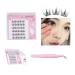 Dorolab Lashes Dorolab Dorolab Eyelashes Dorolab Self Adhesive Eyelashes No Glue Needed Dorolab Lashes for Eyelash Extensions (#D 1 SET)