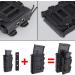 IDOGEAR Rifle Magazine Pouch - Universal MOLLE Soft Shell Mag Carrier for 5.56mm/7.62mm Mags in Black - Buy Online on GoSupps.com