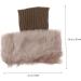 Inoomp Thermal Boot Warmers - 2 Pairs of Fur Knitted Socks & Cuffs for Women | Cozy Acrylic Leg Accessories - Buy Online on GoSupps.com