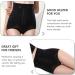 High Waist Sauna Belly Trainer Belt - Black Corset Body Shaper for Postnatal Recovery - Size L - Buy Online on GoSupps.com