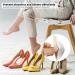 High Heels Soft Gel Insole Metatarsal Pads - Comfortable Ball of Foot Cushions for Women | Transparent Apricot & Black Colors - Buy Online on GoSupps.com